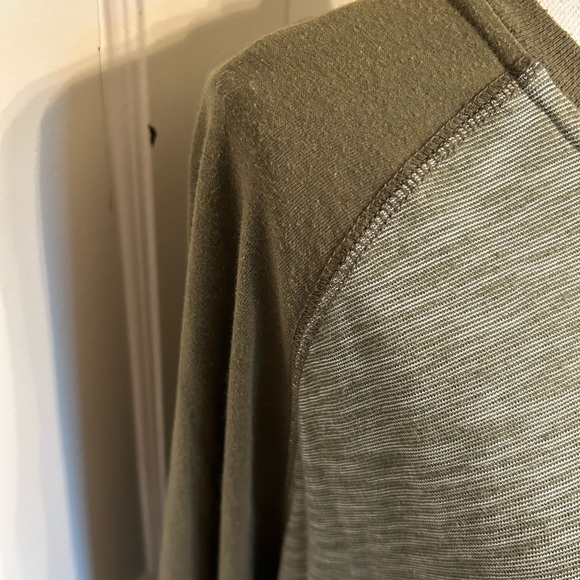 Men’s Harley-Davidson Green Long Sleeve Tee Relaxed Fit - Picture 2 of 13